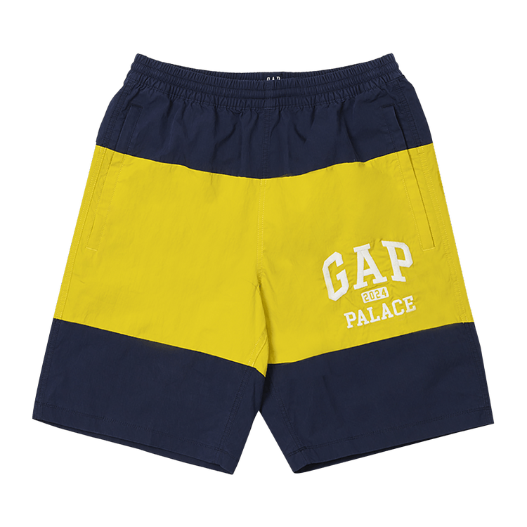 Palace x Gap Boardshort "Blue/Yellow"