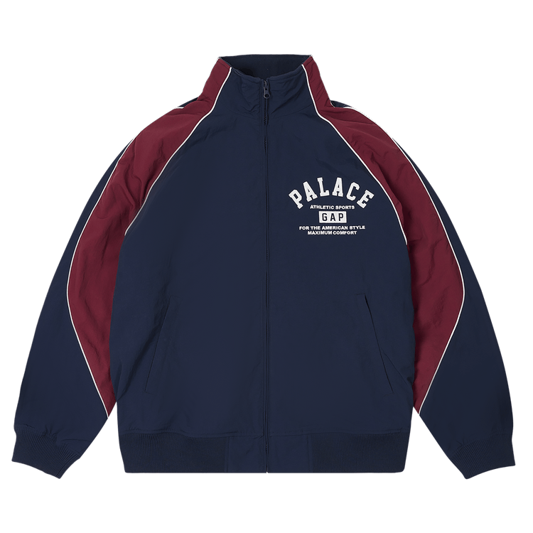 Palace x Gap Nylon Track Top "Navy/Red"