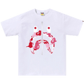 BAPE ABC Camo Rebuild Shark Tee "White/Pink"
