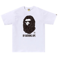 BAPE Ink Camo Ape Head Tee "White"