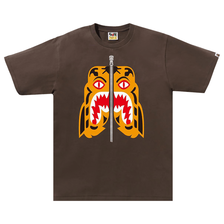 BAPE Tiger Tee "Brown"