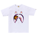 BAPE Color Camo Milo Shark Tee "White/Purple"