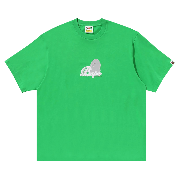 BAPE 3D Art Ape Head Tee "Green"