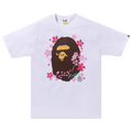 BAPE Sakura Ape Head Tee "White"