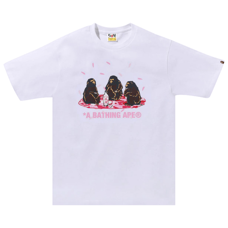 BAPE Sakura Viewing Tee "White"