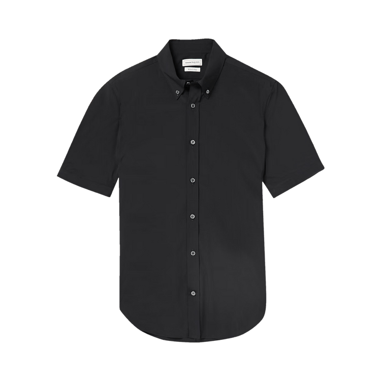 Alexander McQueen Poplin Shirt "Black"