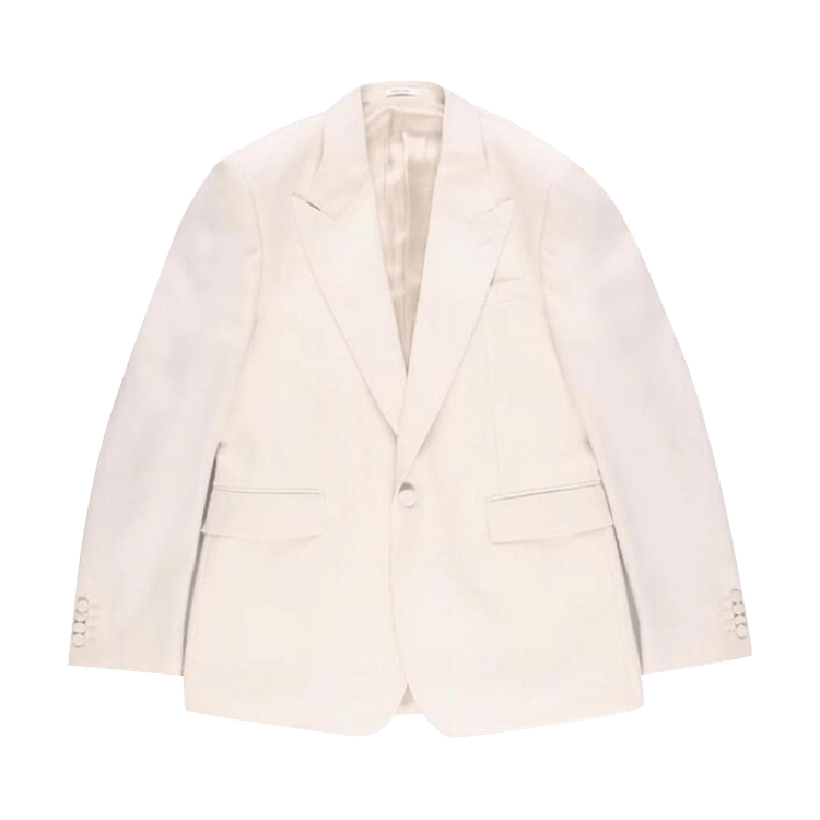 Alexander McQueen Peak Lapel Blazer "Peach"