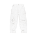 Alexander McQueen Denim Trouser "Optical White"
