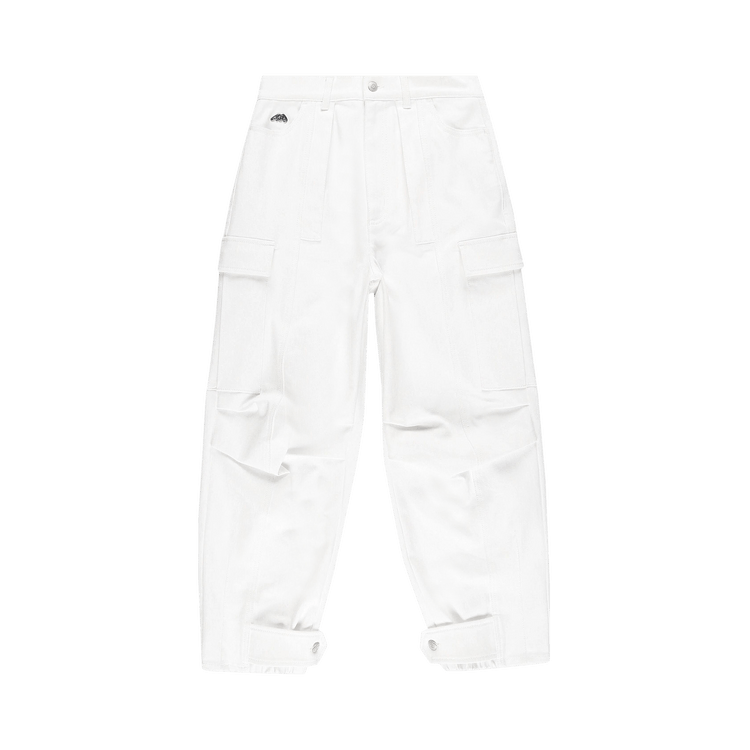 Alexander McQueen Denim Trouser "Optical White"
