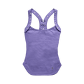 The Attico Eyelet Detail Top "Violet"