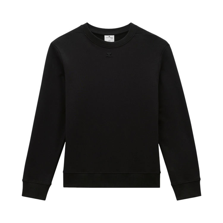 Courrèges Ac Fleece Sweatshirt "Black"