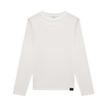 Courrèges Long-Sleeve AC T-Shirt "Heritage White"