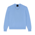 Givenchy Crewneck Long-Sleeve Sweater "Cornflower"