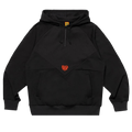 Human Made Half Zip Hoodie "Black"