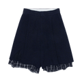 Ader Error Cutoff Shorts "Black"