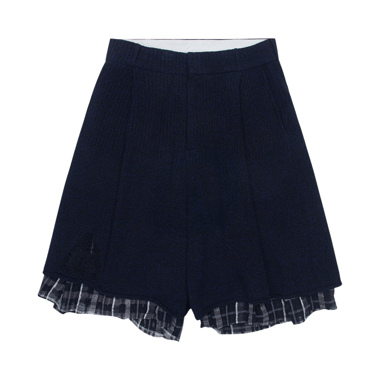 Ader Error Cutoff Shorts "Black"