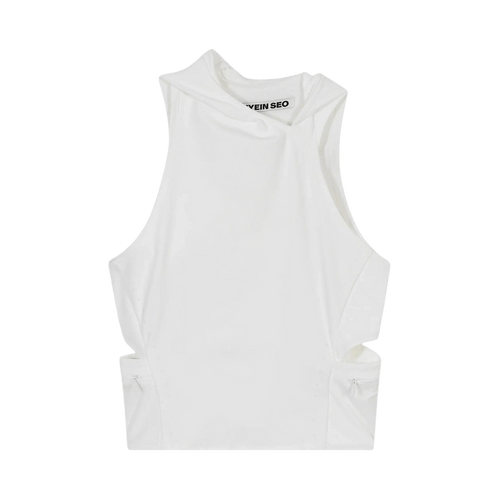 Hyein Seo Hooded Sleeveless "White"