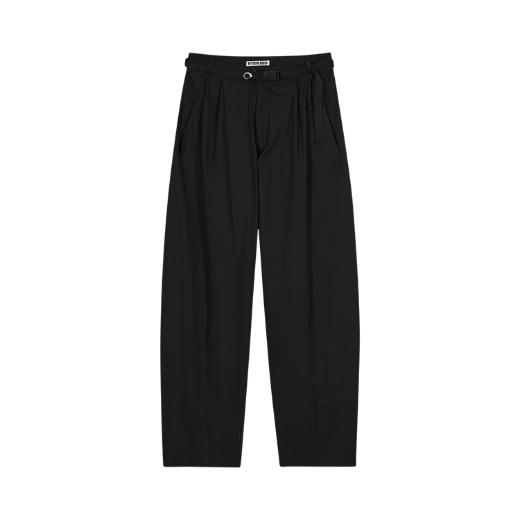 Hyein Seo Belted Wide Pants "Black"