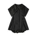 Kiko Kostadinov Mirae Dress "Pebble Black"
