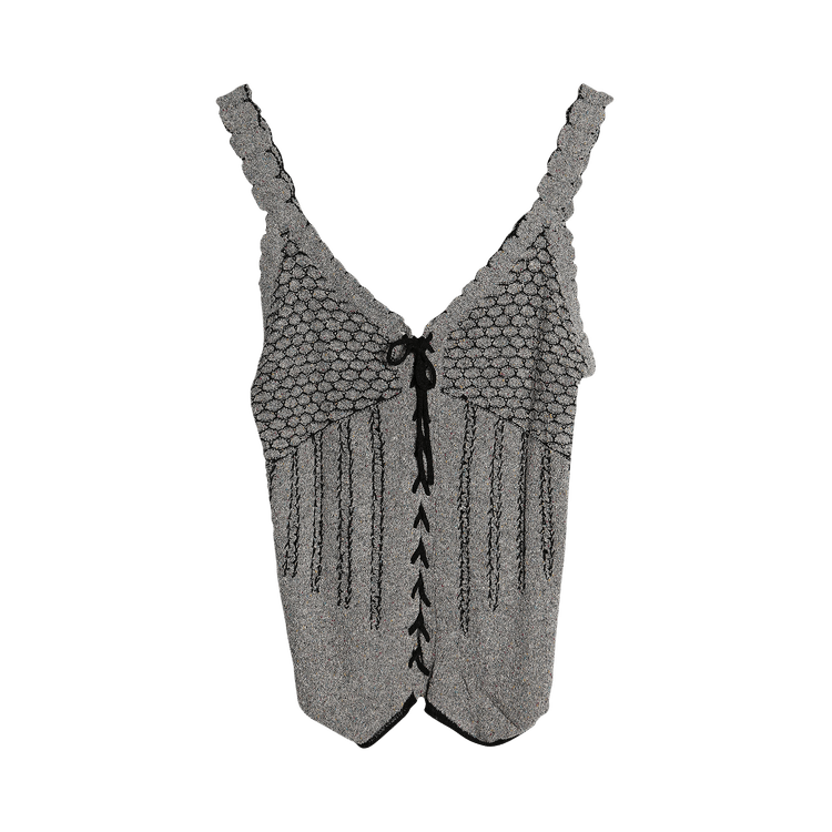 Kiko Kostadinov Singlet Vest "Hurricane/Midnight Black"