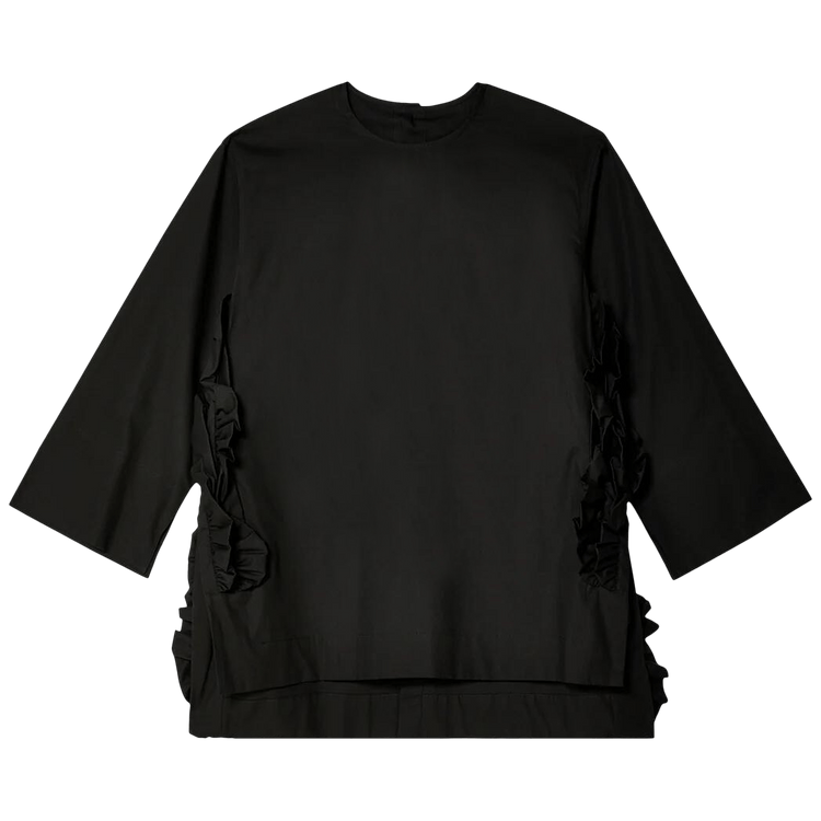 Tao Comme des Garçons Split Hem Blouse "Black"