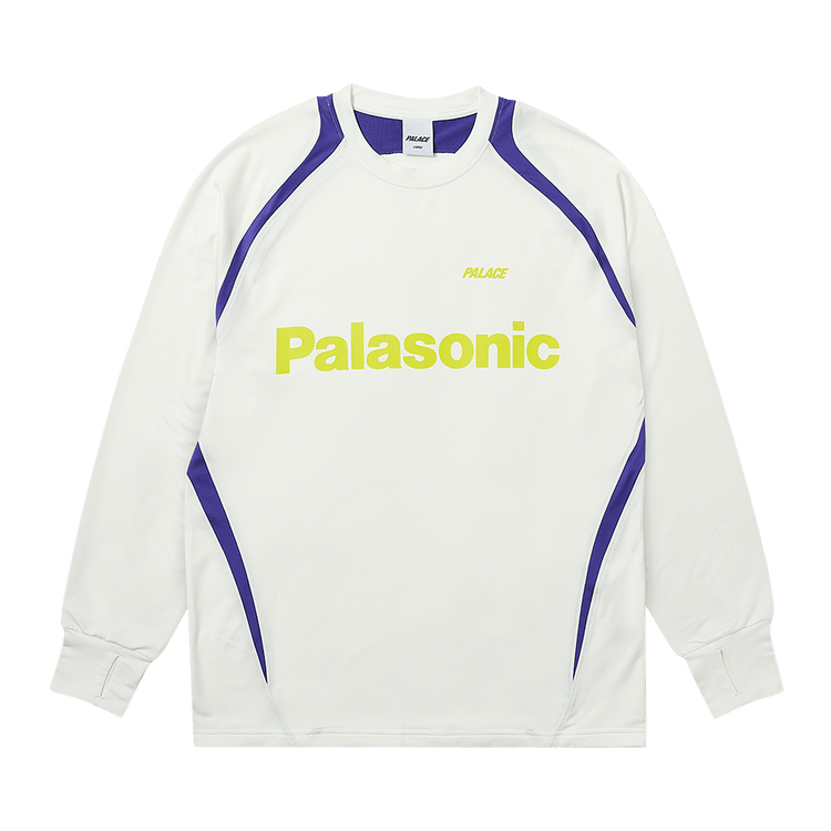 Palace Trail Runner Long-Sleeve "White"