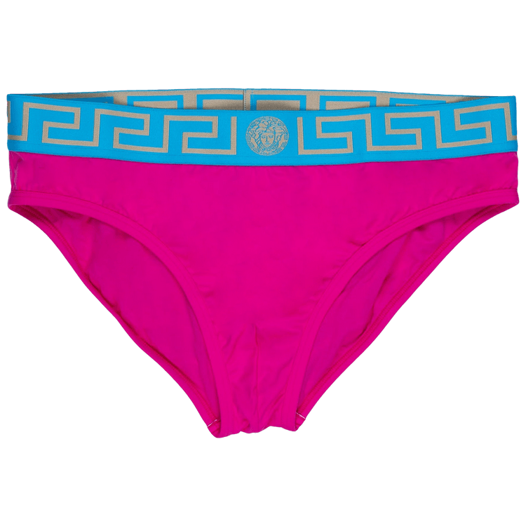 Versace Greca Border Bikini Bottoms "Multicolor"