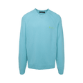 Versace Embroidered Logo Sweater "Blue"