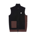 A-Cold-Wall* Contrast Knit Gilet "Brown"