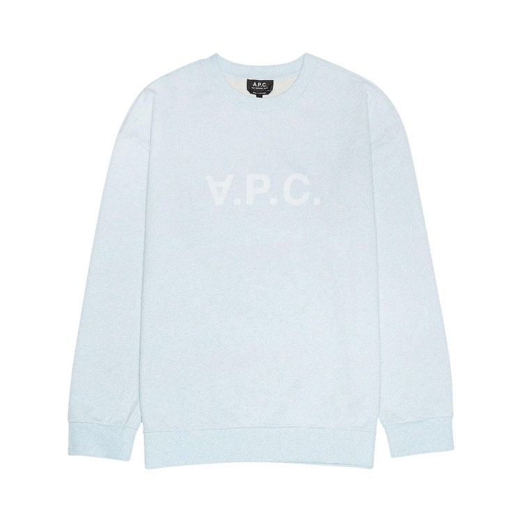 A.P.C. Eliot Sweatshirt "Sky Blue Heather"