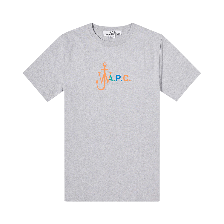 A.P.C. x JW Anderson Anchor Logo T-Shirt "Grey"