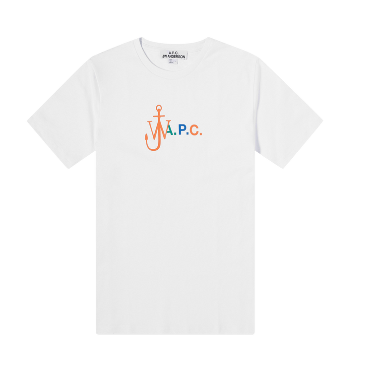 A.P.C. x JW Anderson Anchor Logo T-Shirt "White"