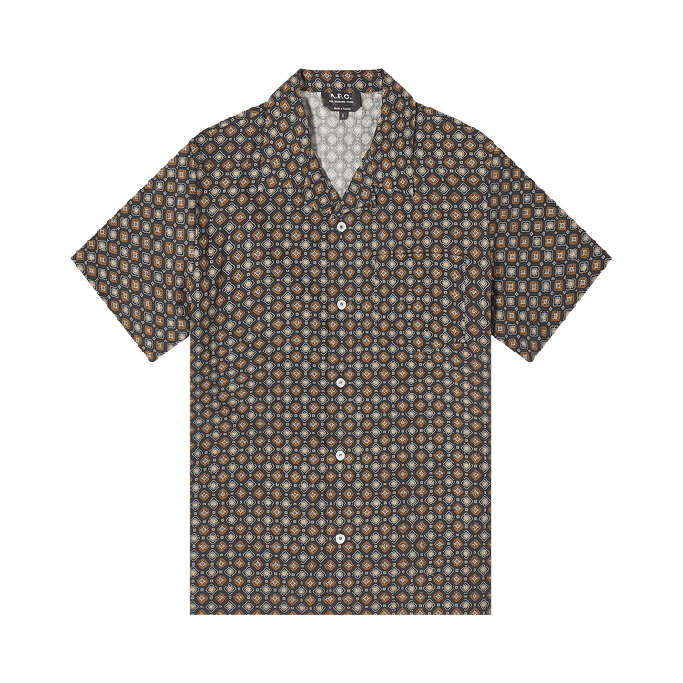 A.P.C. Lloyd Short-Sleeve Shirt "Black"