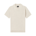 A.P.C. Jay Knit Polo "Beige"