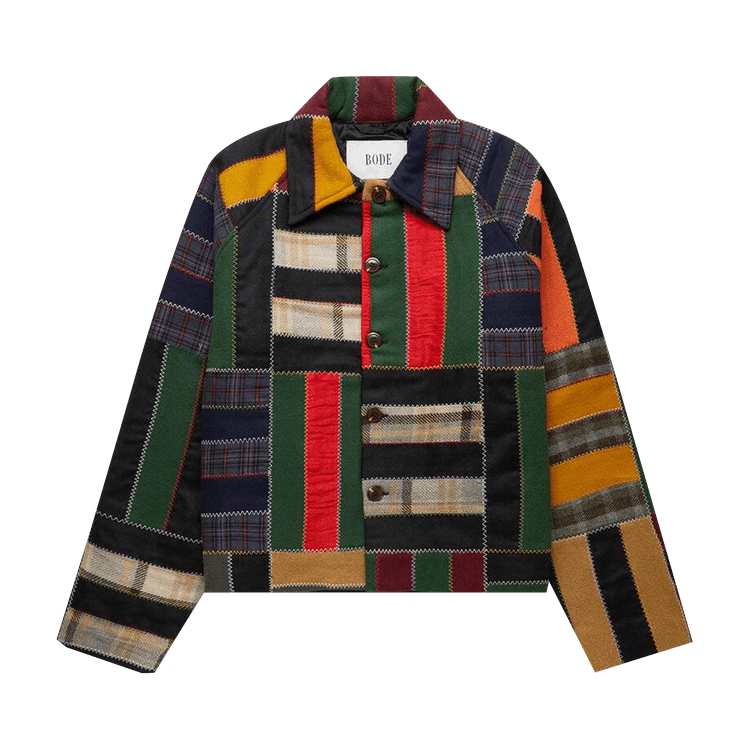 Bode 5 Bar Quilt Jacket "Multicolor"