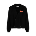 Bode Double Breasted Cardigan "Black"
