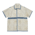 Bode Crochet Ladderwork Short-Sleeve Shirt "Multicolor"