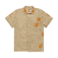 Bode Mesh Lilium Short-Sleeve Shirt "Orange Multicolor"