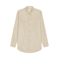 Helmut Lang Wool Shirt "Beige"