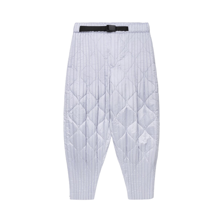 Homme Plissé Issey Miyake Padded Pleats Trousers "Blue"