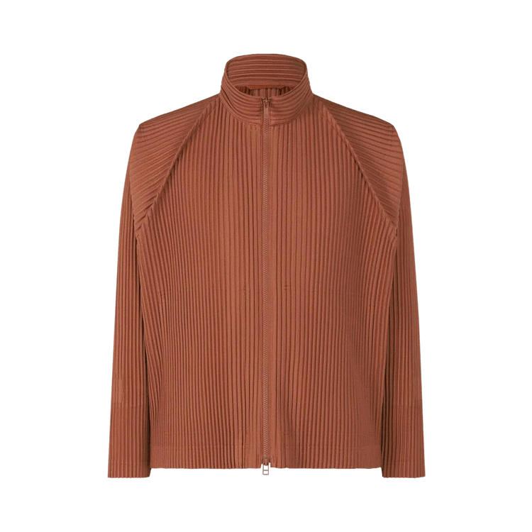 Homme Plissé Issey Miyake MC October Jacket "Ginger Brown"