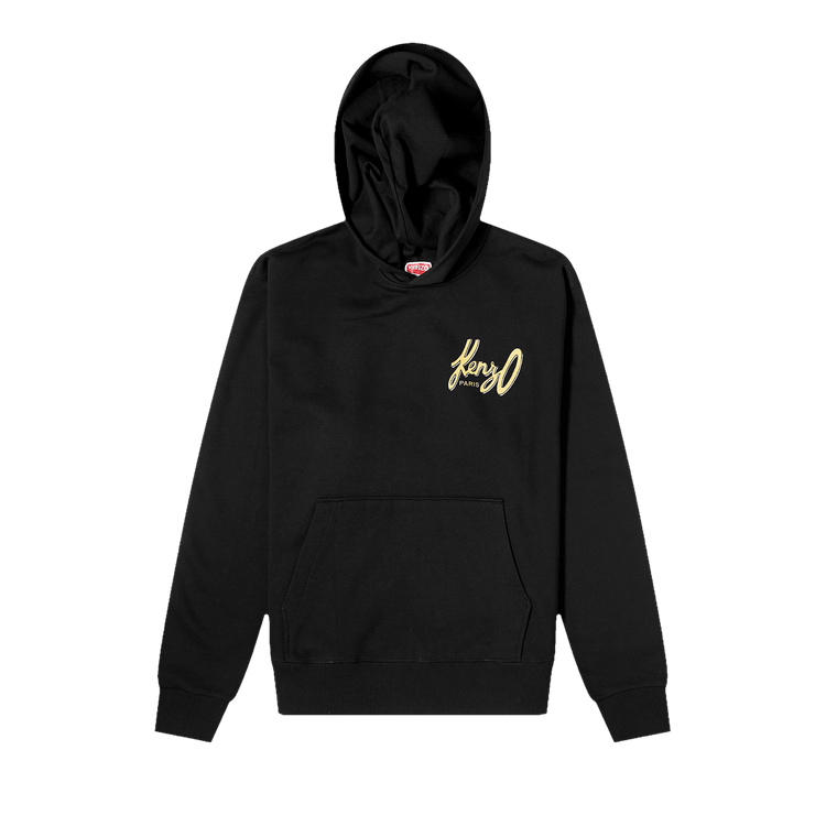 Kenzo Logo Hoodie "Black"