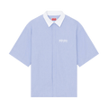 Kenzo Stripes Short-Sleeve Shirt "Sky Blue"