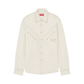 Kenzo Creations Western Shirt "Stone Bleached White"