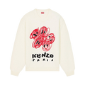 Kenzo Drawn Varsity Jumper "Off White"