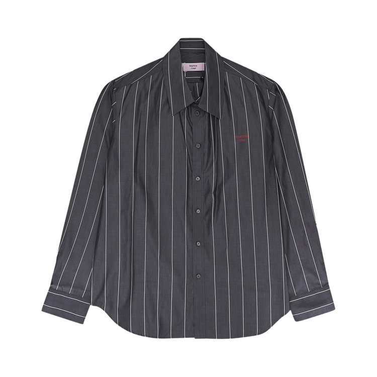 Martine Rose Classic Shirt "Grey/White"