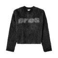 Martine Rose Jacquard Mohair Jumper "Black/Charcoal"