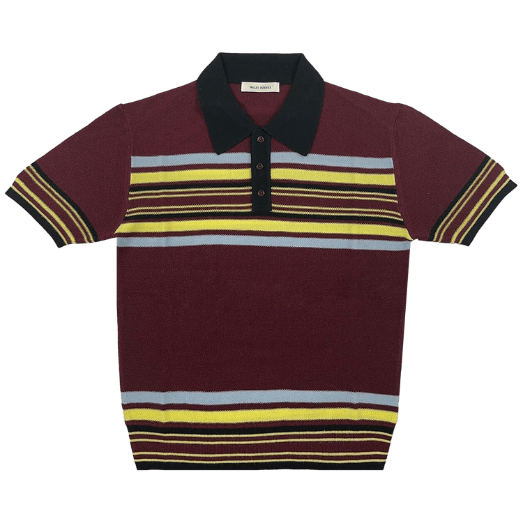 Wales Bonner Wander Polo "Red/Blue/Yellow"