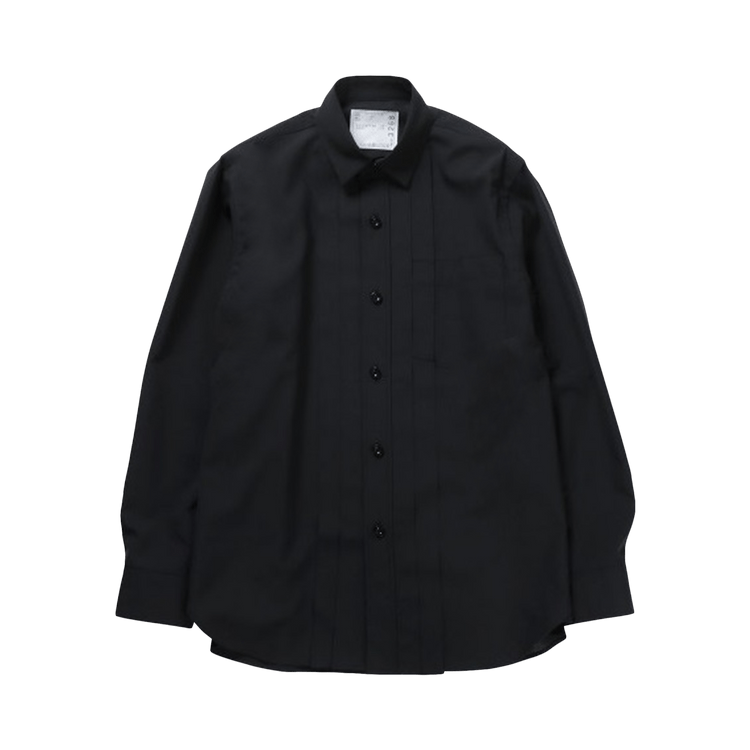 Sacai Suiting Shirt "Black"