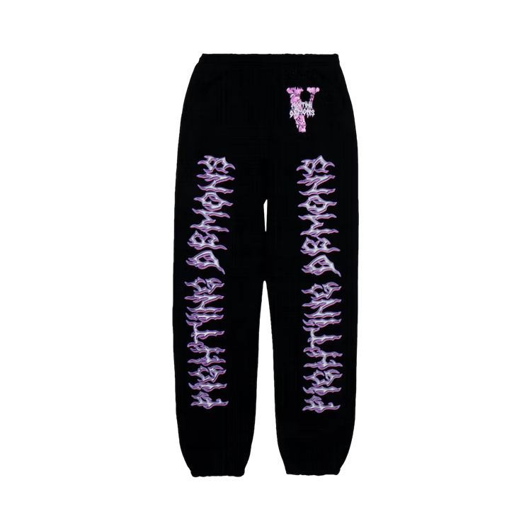 Vlone x Juice WRLD Rider Sweatpants "Black"